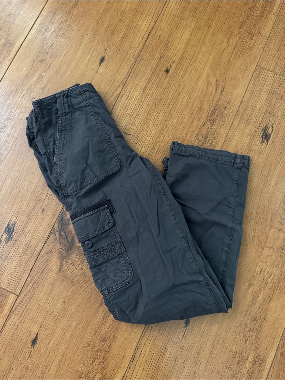 American Eagle Outfitters Charcoal Cargo Pants